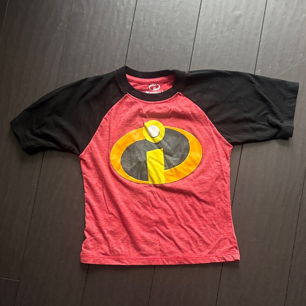 Disney Superhero Kids Costume T-Shirt - Red, Black, and Yellow
